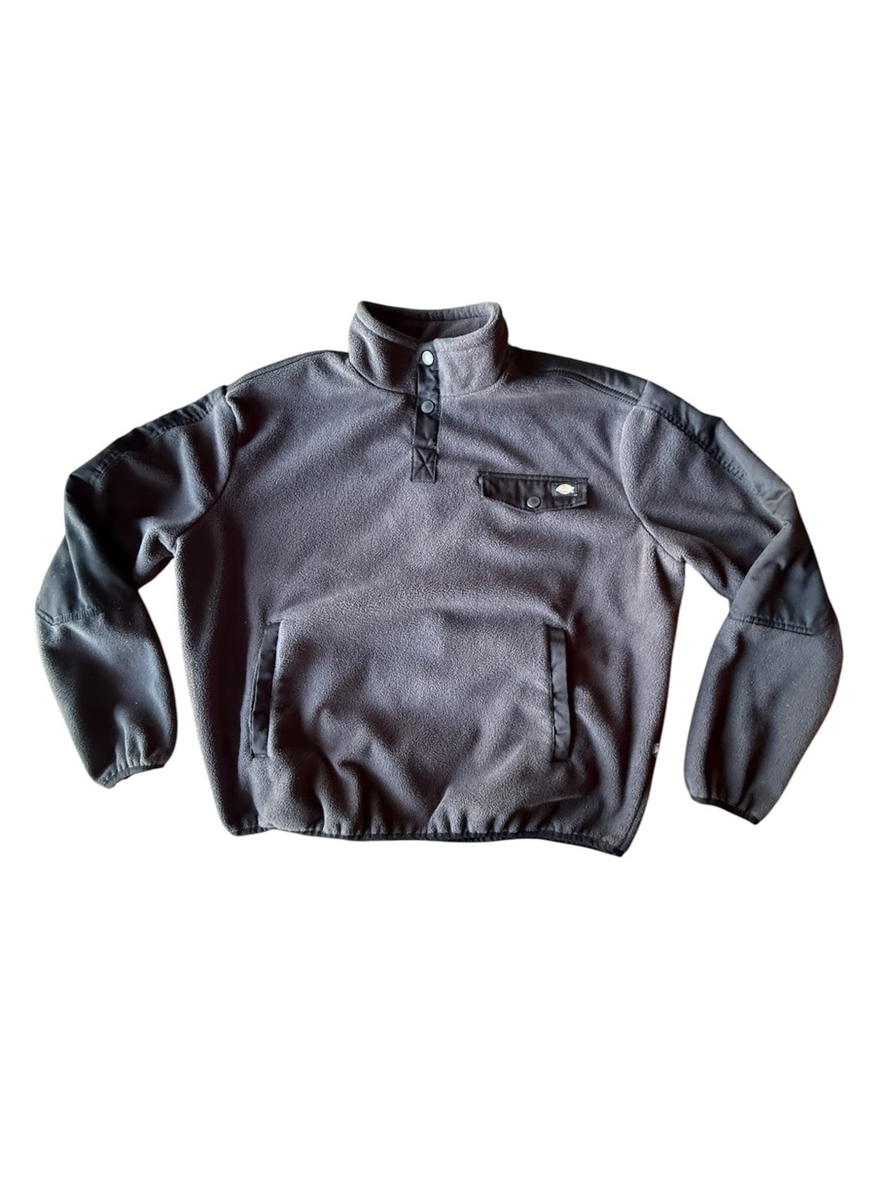 Vintage Dickies T-Snap Fleece Pullover, Men’s XL